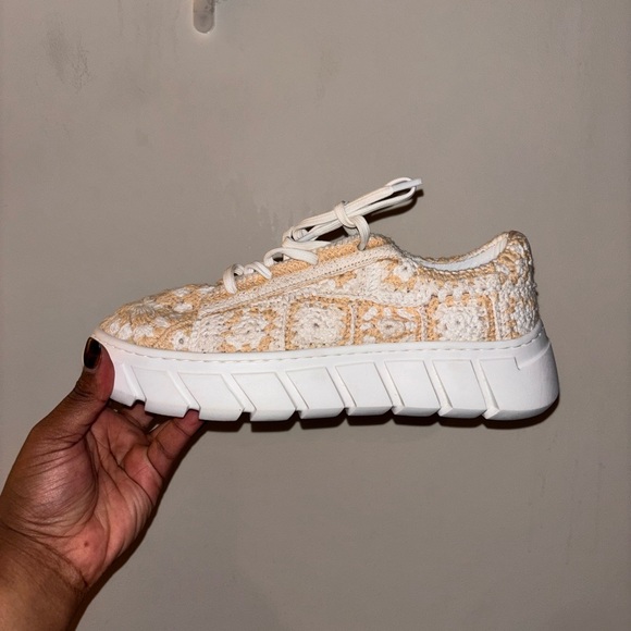 Free People Catch Me If You Can Crochet Sneakers - Picture 5 of 8